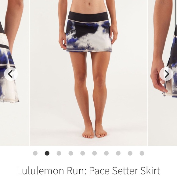 Lululemon Pace Setter  Women's Skirt sz 6 - Picture 7 of 8